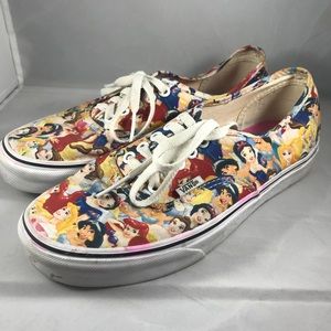 Vans size 8.5. Multiple Disney princesses